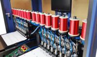 Compact Contactless Card Antenna Embedding Machine for Speed Production 3000-3500 Pcs Per Hour 6 kg/cm2 Compressed Air