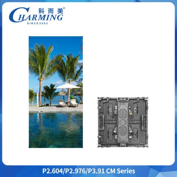 Écran LED extérieur de la série Charmingled CM P2.604 P2.976 P3.91 IP65