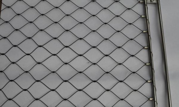 Custom Size Stair Barrier Decorative Nets Stainless Steel High Durability Heat Resisting