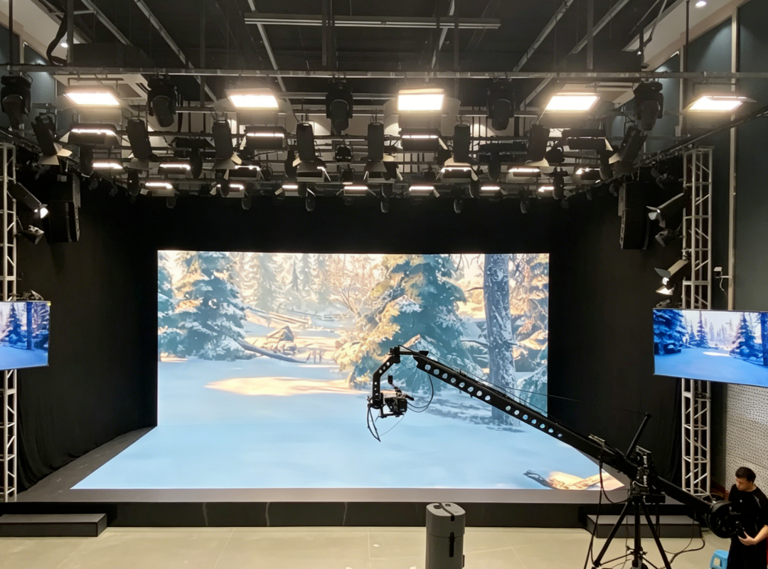 P1.56 Virtual Production LED Screen Display With Cold Screen Technology