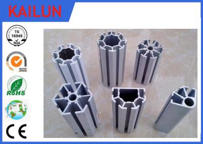4040 Anodized T Shaped Aluminum Extrusions , T - Slotted Extruded Aluminum Rails