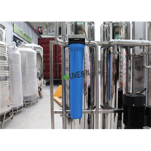 500L pela máquina do RO do barco do equipamento da dessanilização do Seawater da hora 12 meses de garantia