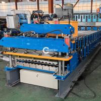 Folha do telhado da dupla camada IBR/rolo de aço perfil de Tile&Corrugated que forma a máquina