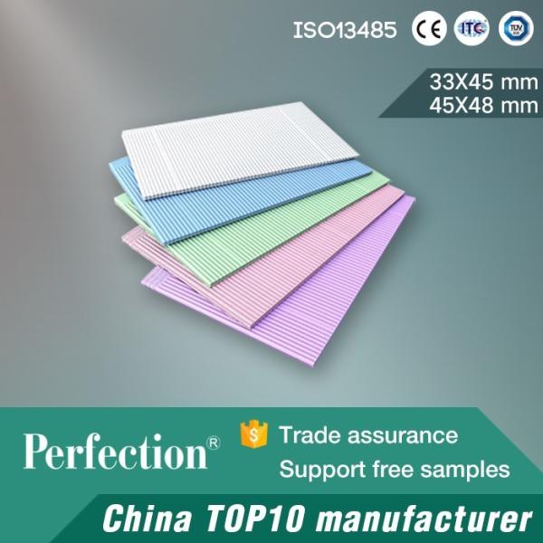 3ply Apron Waterproof Colorful Disposable Consumable Dental Bibs 3x45 cm