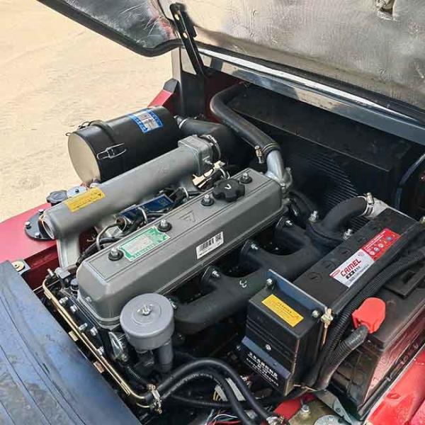 Container Mast 3000kg Diesel Counterbalance Chinese C490 3 Ton Diesel Forklift