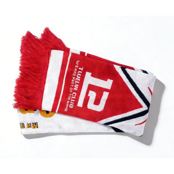 SCARF Letter Jacquard 100 % Acrylic Material Soft Warm and Lightweight Perfect Winter Accessory Individually Packaged in OPP Bag