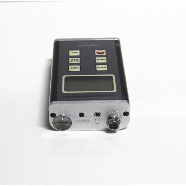 HG-6363 3 Axis Portable Vibration Meter Piezoelectric Accelerometer with RS232 & Bluetooth for Machinery Monitoring