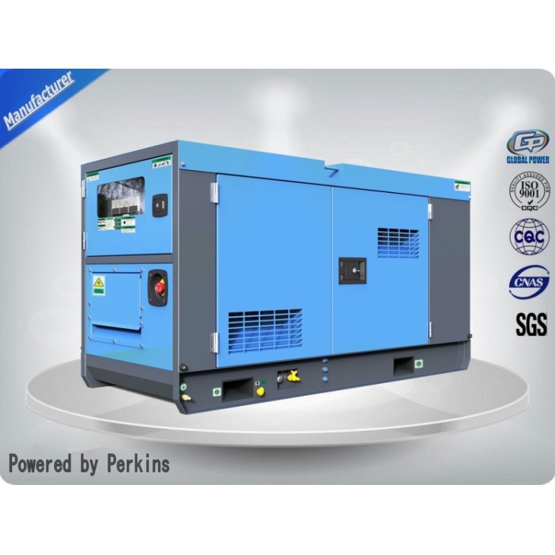 10kw -100kw Silent Diesel Generator Set with OEM / ISO9001 Certificate