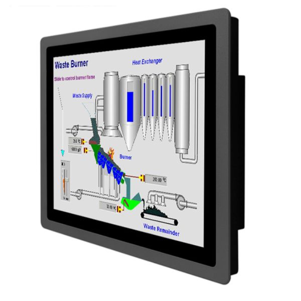 Efficient Ultra Thin Large Format Industrial LCD Display For Commercial Digital Signage