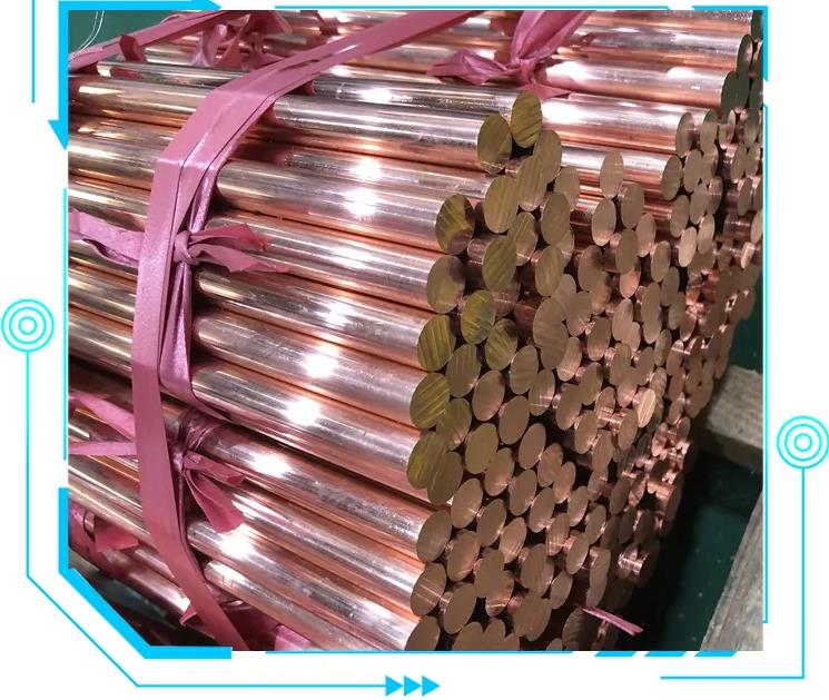 Чистый прямой медный круглый металл 3mm до 100mm Адвокатуры C11000 C10100 C10200 штанги