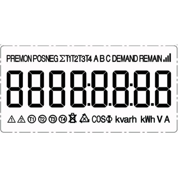 ODM Three Phase Energy Meter LoraWan Smart Electricity Meter 80A / 100A