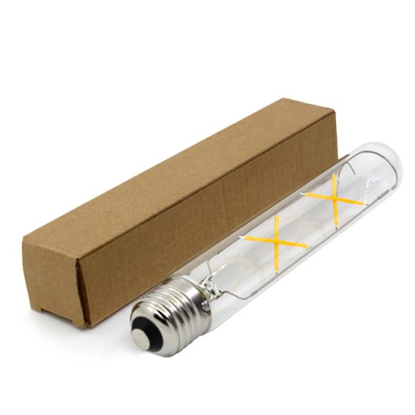 T30 185mm B22 E26 Led Tube Bulb 3w 4w 6w Led Decorative Bulb 20000 Hours Lifespan