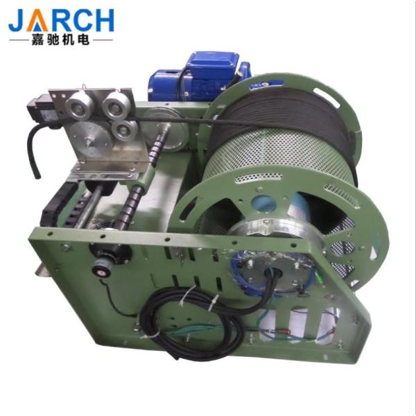 Smart cable reel system Photoelectric Optical Retractable Hose Reel , Retractable Cable Reel 150m Length