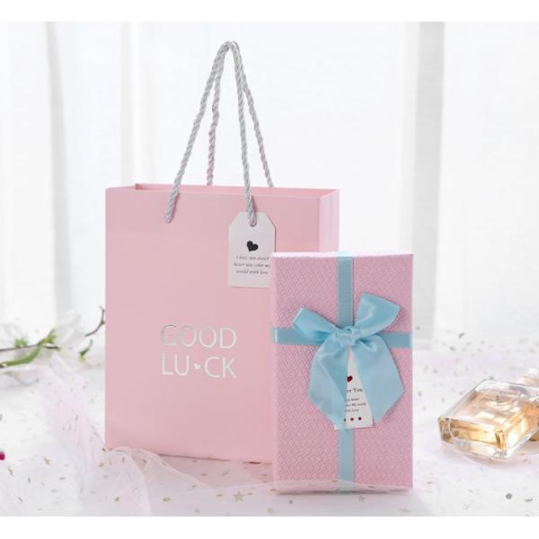 Colorful Cute Cardboard Gift Packaging Boxes For Rings Earrings Perfume Lipstick