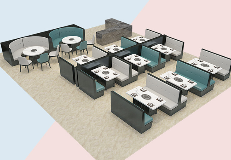 New Arrivals Restaurant Italen Restaurant Tables and Chairs Price Marble Hot Pot Table