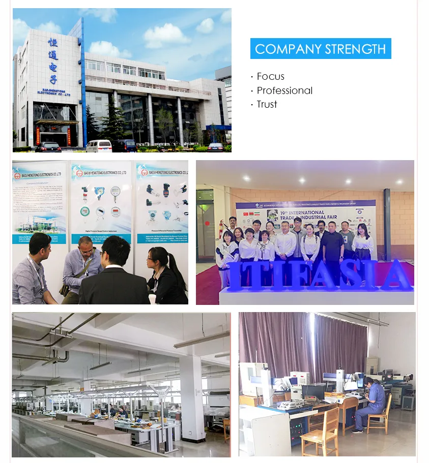 24Vdc Supply 4-20mA Output IP68 Waterproof Liquid Level Transmitter for Industrial Applications