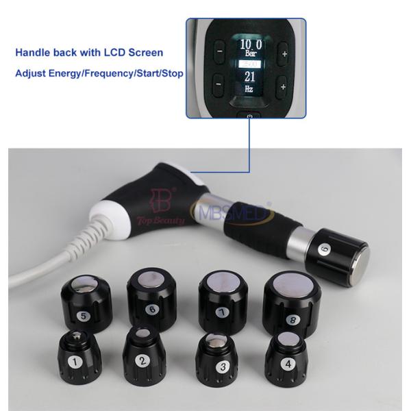 11pcs Heads Extracorporeal Shockwave Therapy Machine ED Treatment