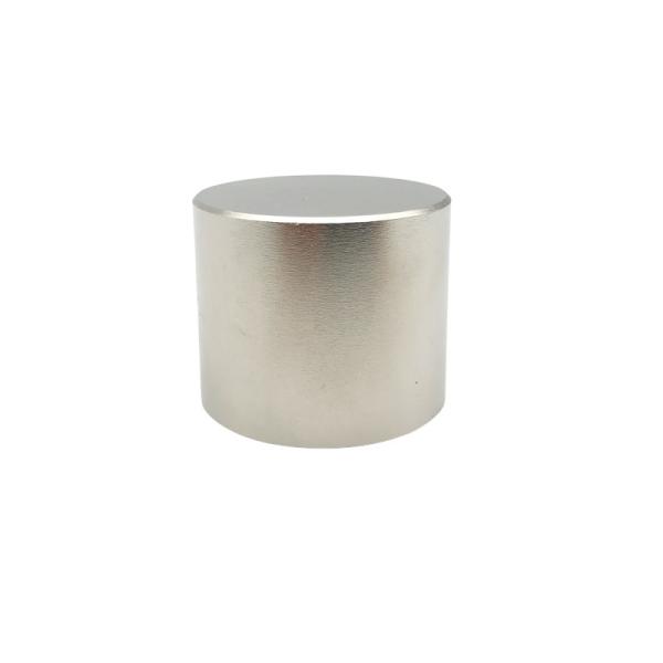 Customized Cylindrical Neodymium Magnets With Nickel Coating Durable