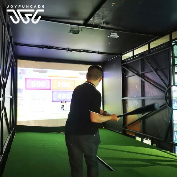 Machine à battre de base-ball AR fonctionnant à la pièce pour les arcades et les gymnases