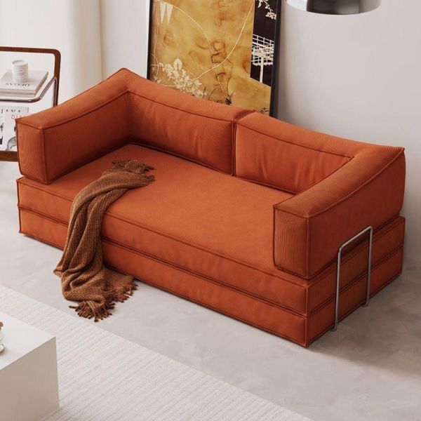Modern Modular Folding Convertible Sofa Bed Tufted Reclining Full 35D Sponge Comfortable Cloud Couch Compressed Living Villa