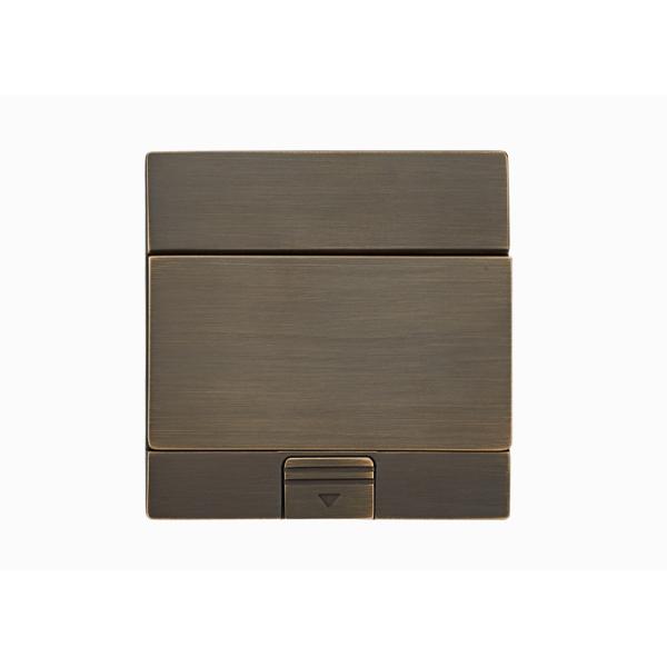 Amertop Pop up Floor Outlet with Brass Cover Outlet and Receptacle Box