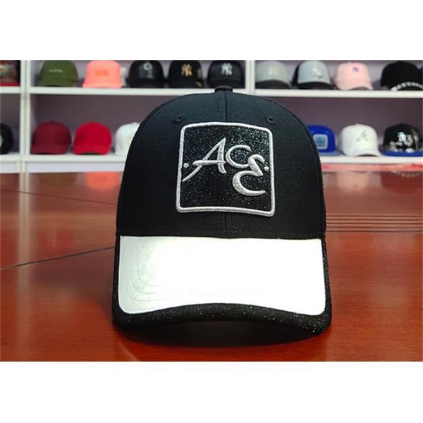 Unisex 3D Embroidered Baseball Caps ACE Adjustable Metal Back Closure