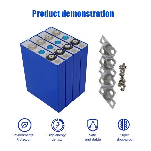 Deligreen Prismatic Lifepo4 Battery Cell 50AH Capacity 3500 Cycle Life 3.2V Nominal Voltage for Solar Panels and Boats