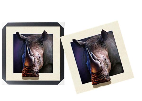 Lovely Cute Animal Art Printing 5d Lenticular Picture / HD Animal Pictures