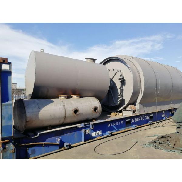 Завод по пиролизу отходов шин партии для переработки и добычи ценных ресурсов