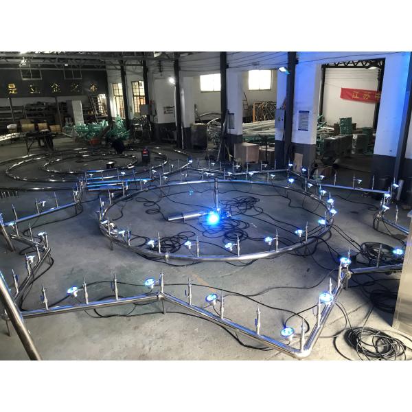 Развлекательное оборудование Музыкальный лазер Плавучий пруд фонтан