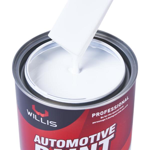Corpo de carro branco metálico Touch Up 2k Auto Spray Paint Resistente à água