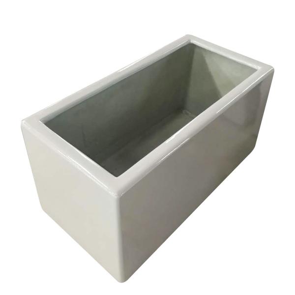 Outdoor Garden FRP Flower Box Rectangular Planter For Decoration