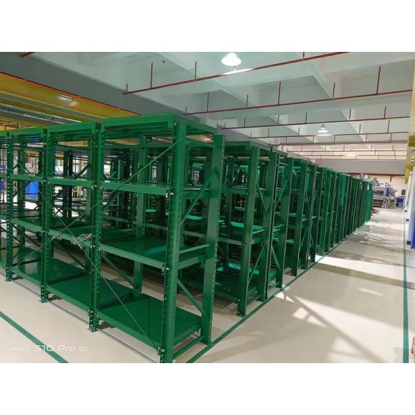 All-Open Mold Rack System Engineered for High-Load Precision, Operational Safety, and Space Optimization