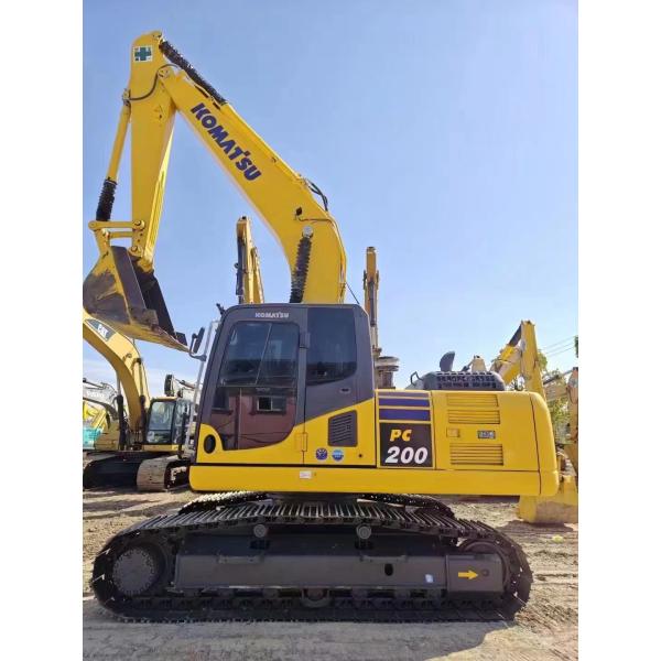 Гидравлическая Экскаватор Komatsu PC200 Подержанный тяжелый экскаватор