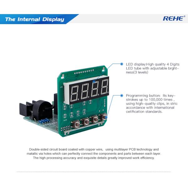 80*80 Single phase ampere meter/current panel meter for distribution box