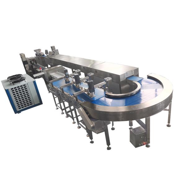 3 Row Protein Bar Making Machine Automated Extruder Machine 0.8KW Power