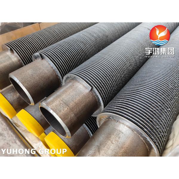 Tubo de aleación de acero ASTM A335 P22 con material de aleta AS HFW tubo de aleta sólida, servicio a alta temperatura