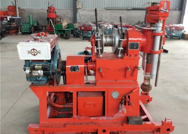 GY 200 For Mining Sampling Collection Engineering Drilling Rig For Rocky Layer 280 Meters
