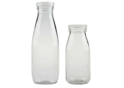 A bebida de vidro clara engarrafa o serviço do OEM de 200ml 250ml 500ml 1000ml