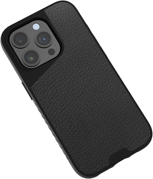Limitless 5.0 Shockproof Magnetic Leather Wood Polycarbonate Phone Cover Protective Case Compatible for iPhone 15 Pro Max Plus