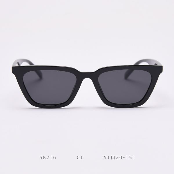 Women Men BSCI TR90 Sunglasses 145MM Polarized Oversized Cat Eye