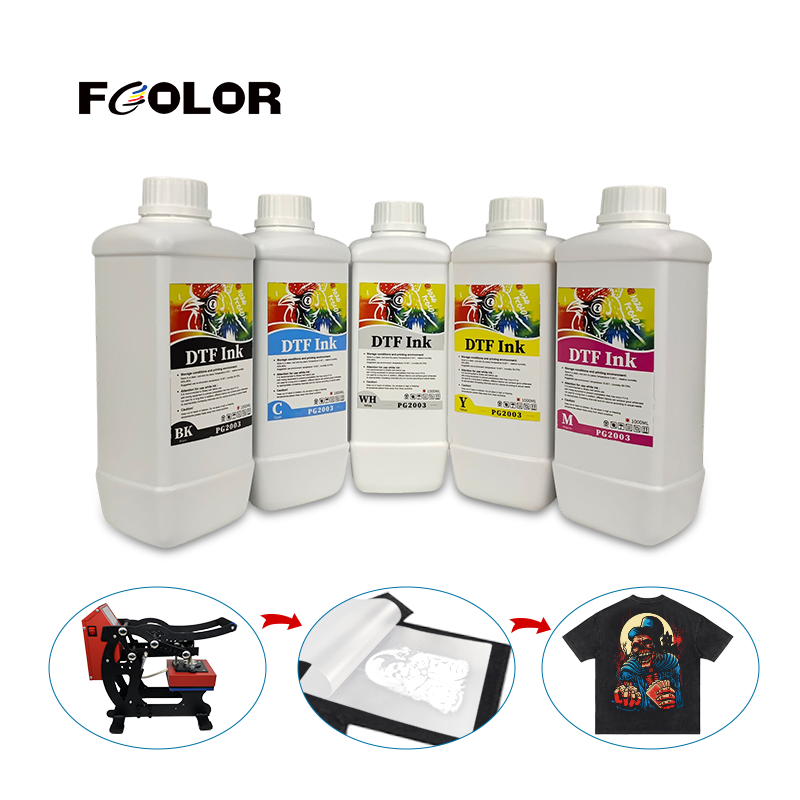 Fcolor High Quality DTF White Ink Circulation Pump  not plug print head Hot DTF Ink For XP600/4720/i3200 Ink for DTF machine
