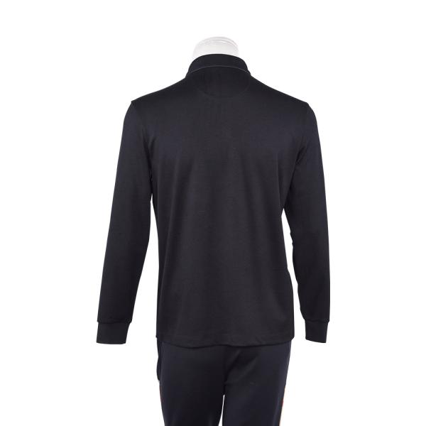 Impresión de logotipo personalizado de camisetas y polos masculinos originales con un color sencillo esencial