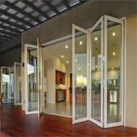 Enhanced Energy Efficiency Aluminum Alloy Bifold Waterproof Doors With Stainless Steel