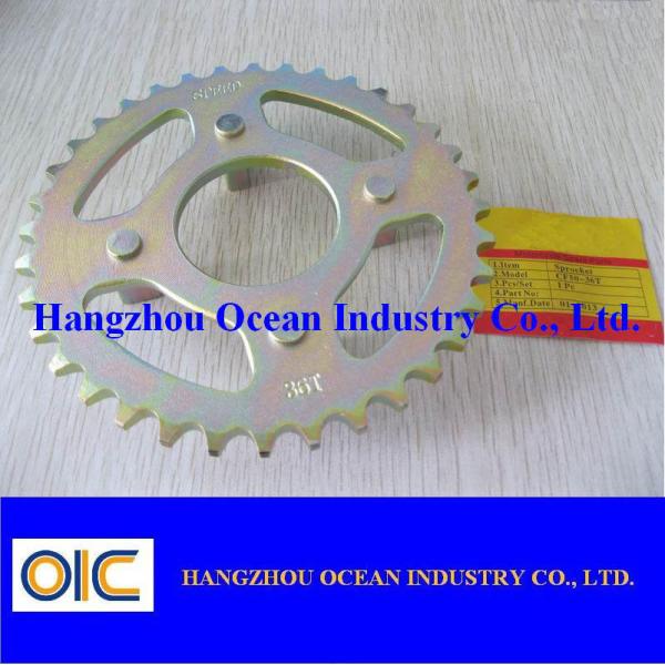 Universal Fitment Motorcycle Sprockets Rear Sprocket Tooth Count Varies Depending On Model And Long Lasting Performance