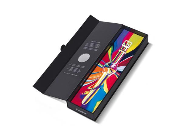 Fancy Art Paper Rigid Gift Boxes , High End Gift Boxes For Man’S Watch Packaging Boxes