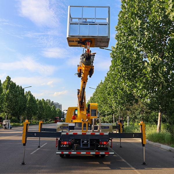 27m Hydraulic aerial cage Aerial platform Working Truck Overhead Working Truck Price