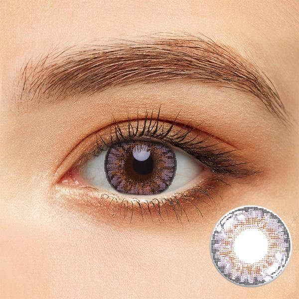 KSSEYE True Sapphire Blue Contact Lenses Non Prescription 14.5