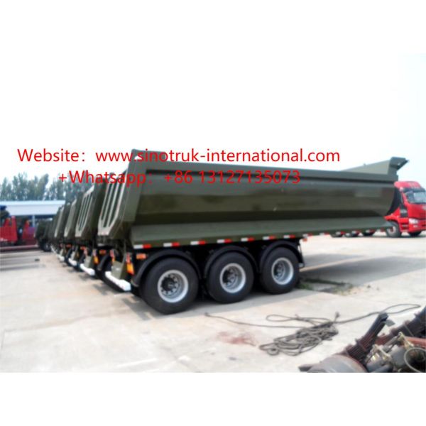 50CBM Tri-Axle Tipper Semi-Trailer: Maximize Your Payload