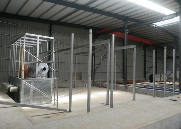 High Performance 150mm Powder Coating Furnace  / Powder Coating Booth Oven